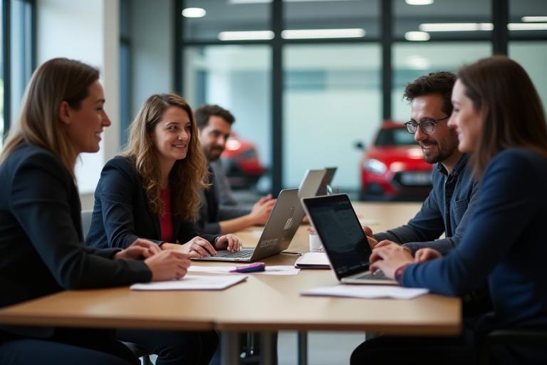 AusDrive editorial team in discussion